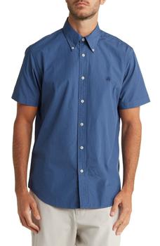 Brooks Brothers | Washed Short Sleeve Regent Fit Shirt商品图片,