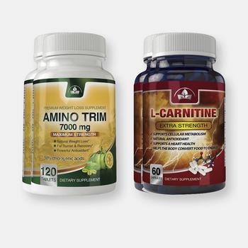 商品Totally Products | Amino Trim and L-Carnitine Combo Pack,商家Verishop,价格¥327图片