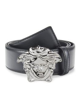 范思哲皮带, Versace | Logo Leather Belt商品图片 7.4折