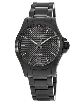 Longines | Longines Conquest Black PVD Black Carbon Fiber Dial Men's Watch L3.716.2.66.6 6.1折×额外9折, 额外九折