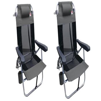 商品Outdoor Spectator | Multi-Position Flat Folding Mesh Ultralight Beach Chair, Set of 2,商家Macy's,价格¥964图片
