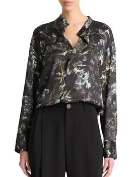 Vince | Vince - THISTLE DRAPED COLLAR BLOUSE,商家ELITE FINDS,价格¥588