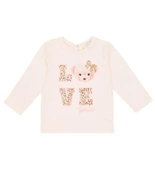 MONNALISA | 婴幼儿 — 印花棉质针织运动衫,商家MyTheresa CN,价格¥425