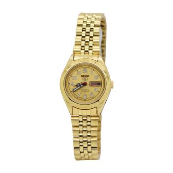 美国精工女表, Seiko | Seiko 5 Automatic Gold Dial Ladies Watch SYMF94J1商品图片 4.2折