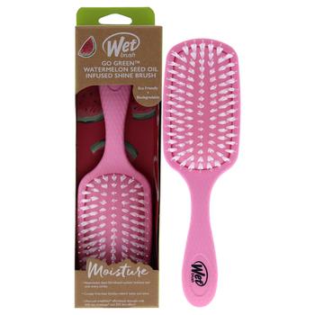 product Go Green Oil Infused Shine Brush - Watermelon Seed Oil by Wet Brush for Unisex - 1 Pc Hair Brush image