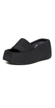 alexander wang鞋真假, Alexander Wang | Alexander Wang Taji Platform Slides商品图片 5折