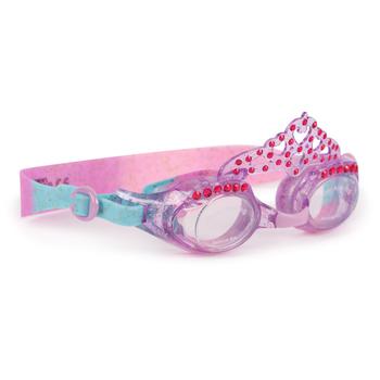 商品Rhinestones diadem glittery goggles in purple and blue图片