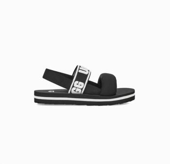 ugg kids, UGG | Kids - Zumma Sling Sandal in Black商品图片 6.9折