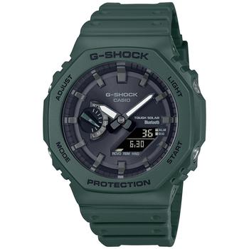 G-Shock | Men's Analog Digital Green Resin Strap Watch 46mm, GAB2100-3A商品图片,