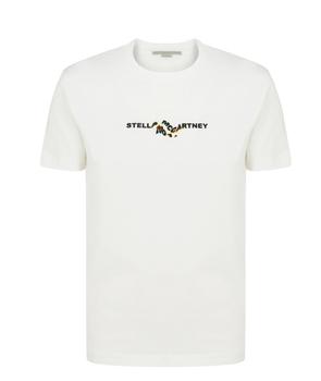 推荐Stella McCartney Logo Printed Crewneck T-Shirt商品