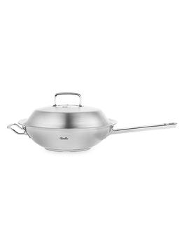 商品Fissler | Original-Profi 12" Stainless Steel Wok & Lid,商家Saks Fifth Avenue,价格¥2869图片