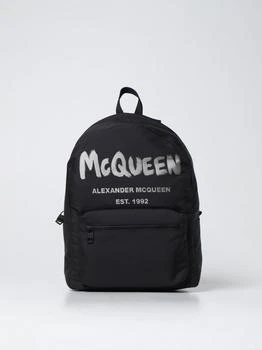 推荐Alexander McQueen Graffiti Metropolitan backpack商品