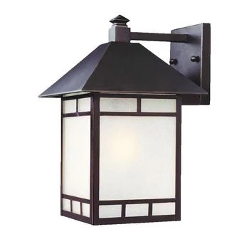 Homezia | XL Antique Bronze Frosted Glass Lantern Wall Light,商家Premium Outlets,价格¥1156