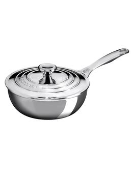 商品Le Creuset | 2-Quart Stainless Steel Sauce Pan with Lid,商家Saks Fifth Avenue,价格¥1624图片
