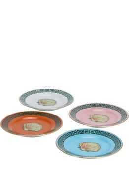 商品GINORI 1735 | Set Of 4 Nettuno 16cm Porcelain Plates,商家LUISAVIAROMA,价格¥1886图片