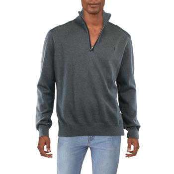男装拉夫劳伦毛衣, Ralph Lauren | Polo Ralph Lauren Mens 1/4 Zip Mock Neck Pullover Sweater商品图片 5折