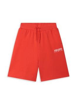 商品Kenzo | Little Boy's & Boy's Bermuda Logo Shorts,商家Saks OFF 5TH,价格¥303图片