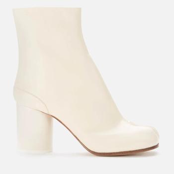 马吉拉鞋女鞋, MAISON MARGIELA | Maison Margiela Women's Tabi H80 Leather Heeled Boots - White商品图片 6折