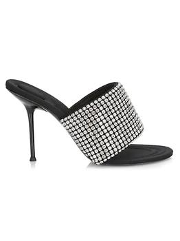 alexander wang鞋直邮, Alexander Wang | Sienna Crystal-Embellished Mules商品图片 