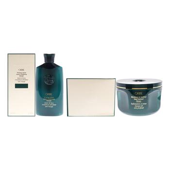 Oribe | Moisture and Control Deep Treatment Masque and Priming Lotion Leave-In Conditioning Detangler Kit by Oribe for Unisex - 2 Pc Kit 8.5oz Masque, 8.5oz Detangler商品图片,8.3折