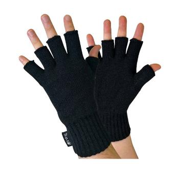 商品THMO | Mens Black 3M Thinsulate Insulation Lined Fingerless Gloves,商家Verishop,价格¥153图片