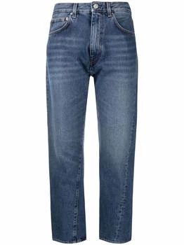 Totême | TOTEME - Straight Leg Cropped Denim Jeans 额外8折, 独家减免邮费, 额外八折