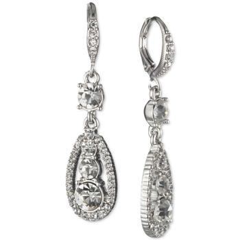 Givenchy | Crystal Double Drop Earrings商品图片,