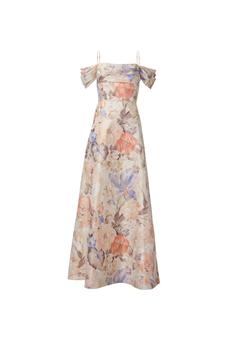 商品Aidan Mattox by Adrianna Papel | Off shldr pleated bodice gown,商家Harvey Nichols,价格¥5031图片