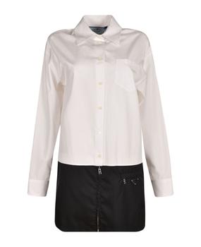 Prada | Buttoned Shirt Dress商品图片,