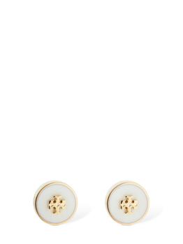 Tory Burch | Kira Enamel Stud Earrings商品图片,额外7.5折, 额外七五折