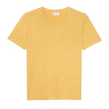 推荐黄色 小标女士logo纯色短袖T恤【香港仓极速发货】商品