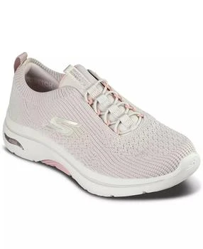 SKECHERS | Women's GO WALK Arch Fit- Crystal Waves Walking Sneakers from Finish Line,商家Macy's,价格¥300