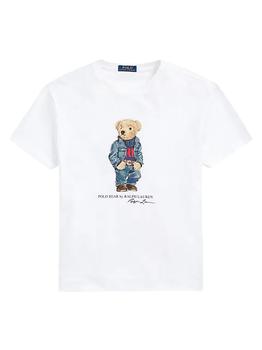 ralph lauren bear, Ralph Lauren | Bear Cotton T-Shirt商品图片 满$250减$50, 满减