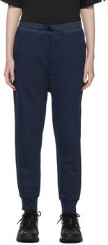 Y-3 | Blue Terry Cuffed Pants商品图片,