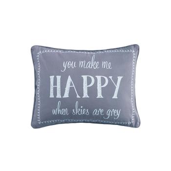 商品Gramercy Happy Decorative Pillow, 14" x 18"图片