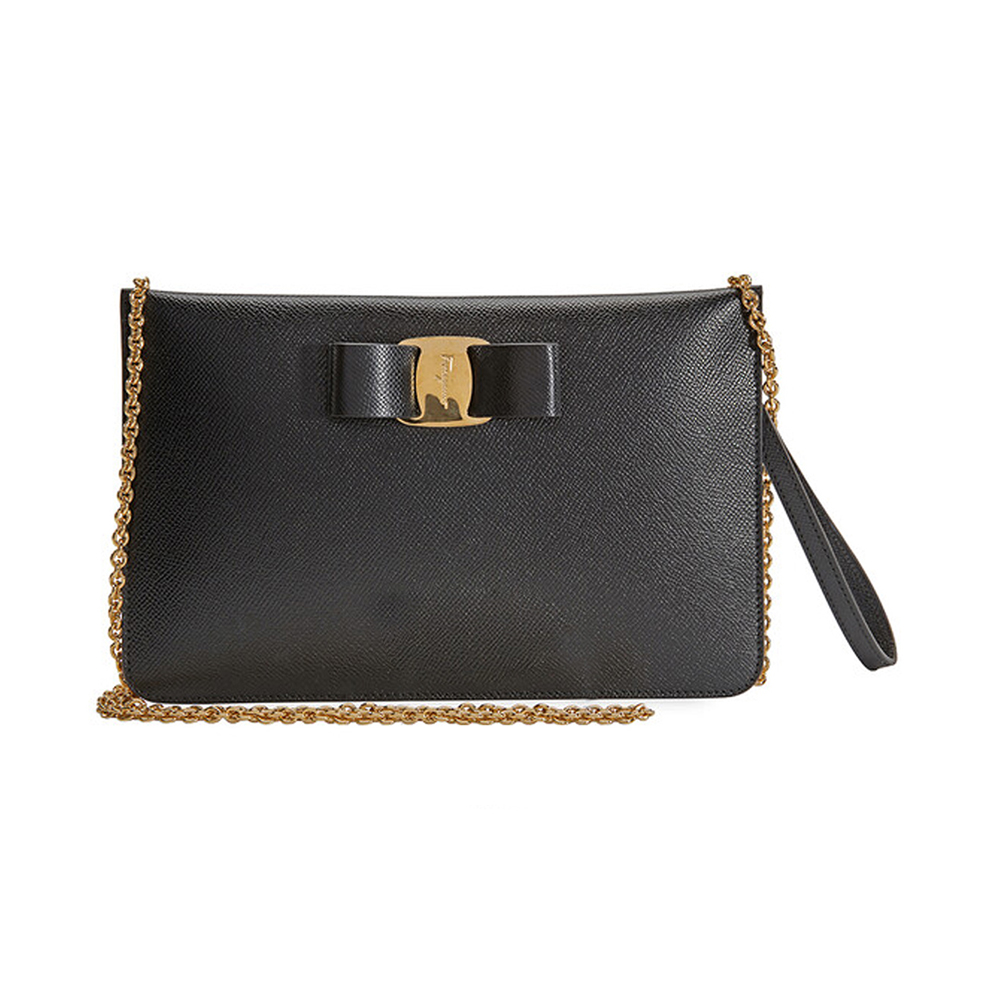 牛皮菲拉格慕皮带, Salvatore Ferragamo | SALVATORE FERRAGAMO 女士黑色蝴蝶结牛皮迷你单肩包 22-D720-717000商品图片 独家减免邮费