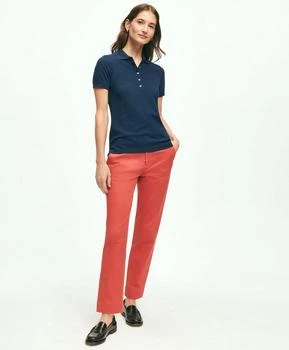Brooks Brothers Garment Washed Stretch Cotton Chinos