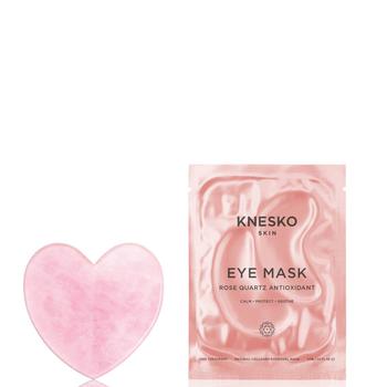 商品Knesko Skin Rose Quartz Heart Gua Sha (Worth £80.00)图片