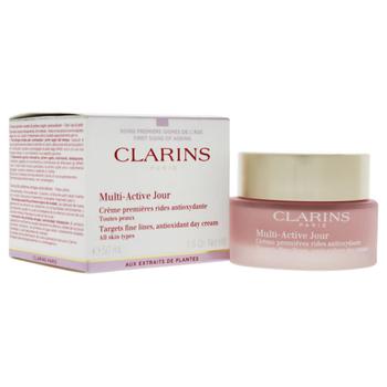 娇韵诗面霜保质期, Clarins | / Multi-active Day Cream All Skin Types 1.6 oz (50 ml)商品图片 9.2折