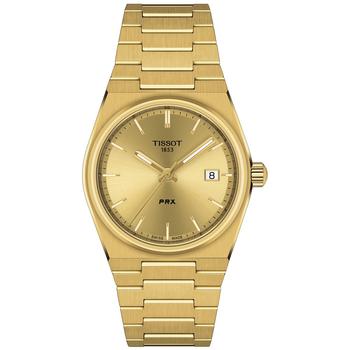 tissot prx, Tissot | Unisex PRX Gold-Tone Stainless Steel Bracelet Watch 35mm商品图片 
