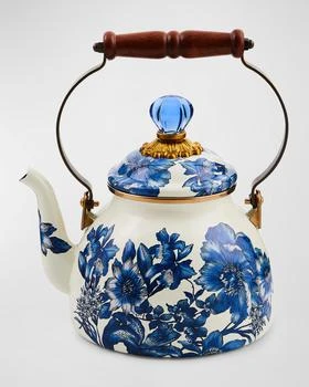 MacKenzie-Childs | Royal English Garden 2-Quart Tea Kettle,商家Neiman Marcus,价格¥1301