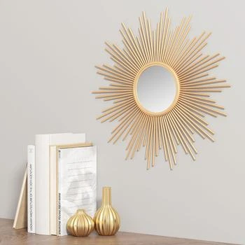 Simplie Fun | Fiore Sunburst Wall Decor Mirror 29.5" D,商家Premium Outlets,价格¥1257