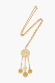 BEN-AMUN | 24-karat gold-plated necklace,商家THE OUTNET US,价格¥446