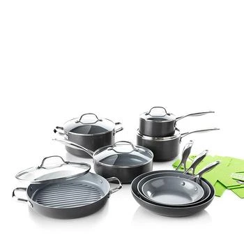 Greenpan | Valencia Pro 13-Piece Cookware Set + Bonus,商家Bloomingdale's,价格¥3365