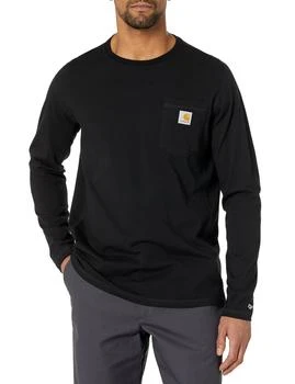 推荐Carhartt Men's Force Relaxed Fit Midweight Long-Sleeve Pocket T-Shirt商品