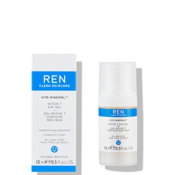推荐REN Clean Skincare Vita Mineral Active 7 Eye Gel 15ml商品