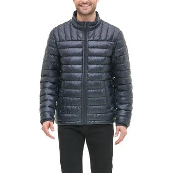 Tommy Hilfiger | Men's Quilted Faux Leather Puffer Jacket 3.5折