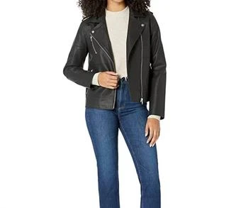 Steve Madden | Julie Oversized Moto Jacket In Black 5.5折