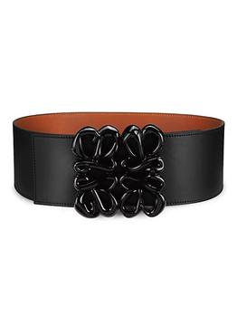 罗意威皮带, Loewe | Reversible Inflated Anagram Leather Waist Belt商品图片 