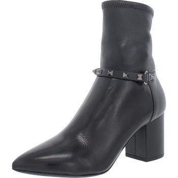 推荐Valentino Garavani Womens Leather Studded Ankle Boots商品